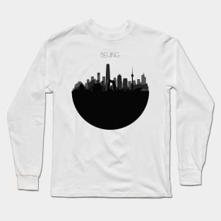 Beijing Skyline Long Sleeve T-Shirt